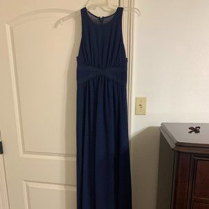 BCBG Generation Navy Formal Dress